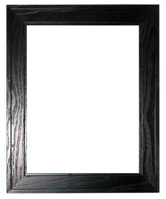 Black Stained Pine Frame