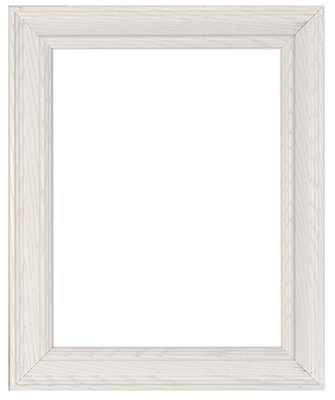 White Stained Frame