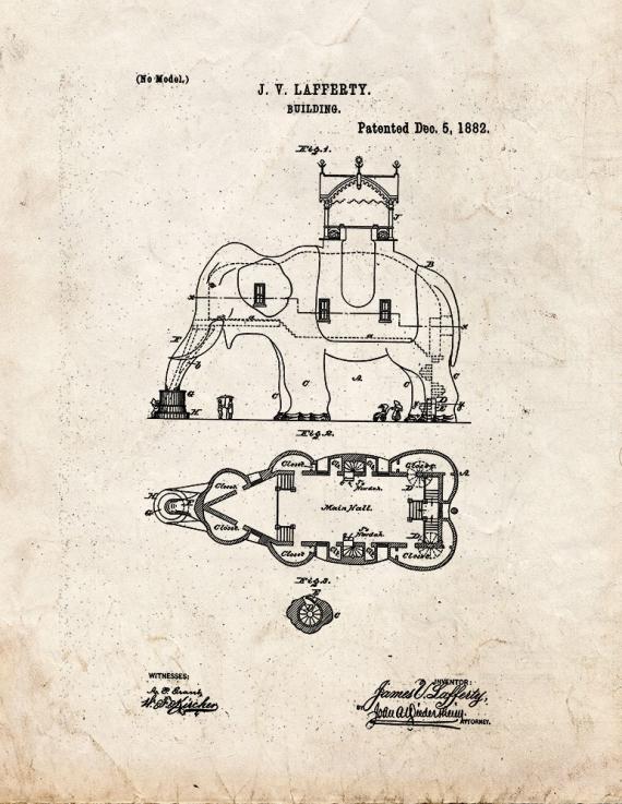 Building Patent Print