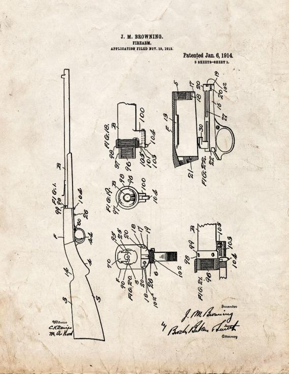 Firearm Patent Print