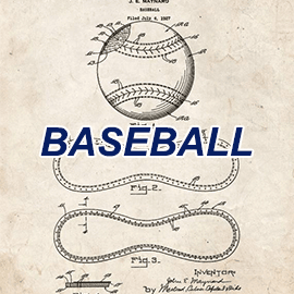 (image for) Baseball Patent Prints