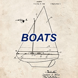 (image for) Boat Patent Prints