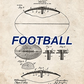 (image for) Football Patent Prints