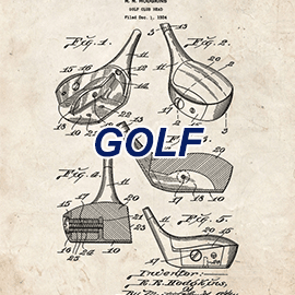 (image for) Golf Patent Prints