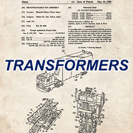 (image for) Transformers Patent Prints