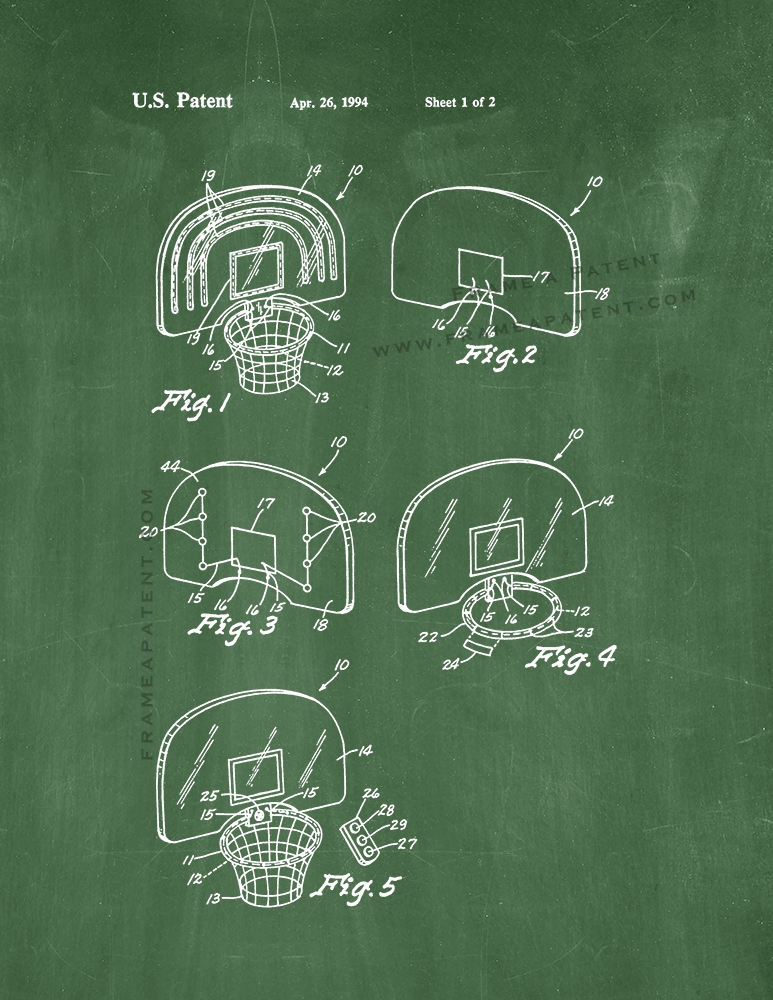 illuminated basketball basket rim