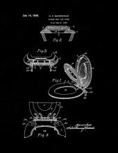 Toilet Seat And Cover Patent Print