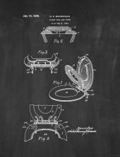 Toilet Seat And Cover Patent Print