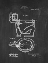 Sanitary Toilet-bowl Patent Print