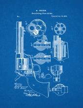 Mason Revolving firearm Patent Print