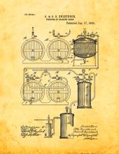 Process Of Making Beer Patent Print