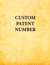 Custom Patent Print