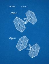 Star Wars TIE Fighter Patent Print