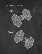 Star Wars TIE Fighter Patent Print