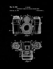 Photographic Camera With Coupled Exposure Meter Patent Print