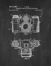 Photographic Camera With Coupled Exposure Meter Patent Print