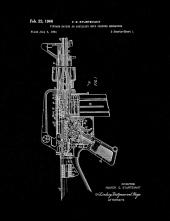 Colt AR-15 Semi-Automatic Rifle Patent Print