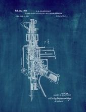 Colt AR-15 Semi-Automatic Rifle Patent Print