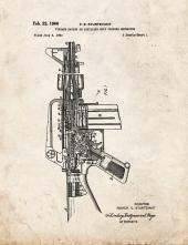 Colt AR-15 Semi-Automatic Rifle Patent Print