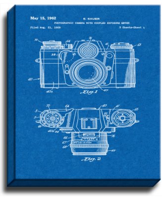 Canvas Patent Prints