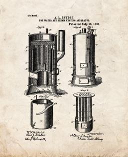 Hot Water And Steam Heating Apparatus