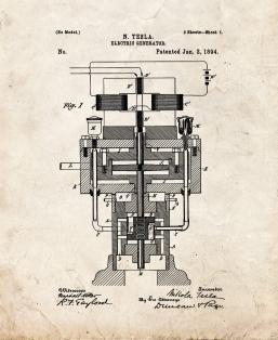 Tesla Electric Generator