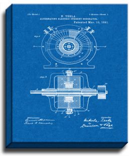 Tesla Alternating Electric Current Generator