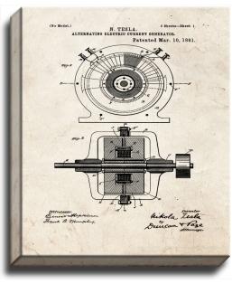 Tesla Alternating Electric Current Generator