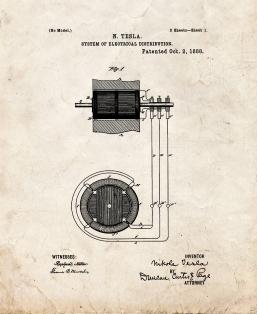 Tesla System Of Electrical Distribution