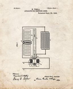 Tesla Apparatus For Producing Ozone