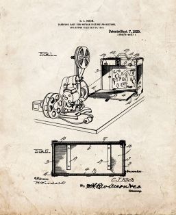 Case For Motion-picture Projectors