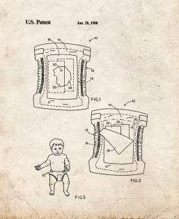 Infant Diaper Garment