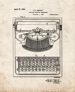 Type-bar Guide For Typewriters