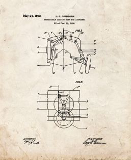 Retractable Landing Gear For Airplanes