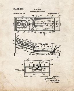 Skee-ball Game Apparatus