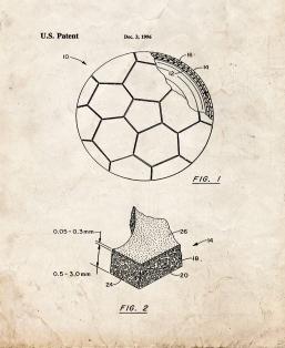 Soccer Ball With Fiber Reinforced Polyurethane Cov...