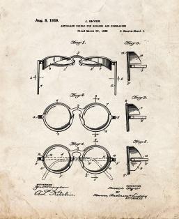 Antiglare Shield For Goggles And Sunglasses
