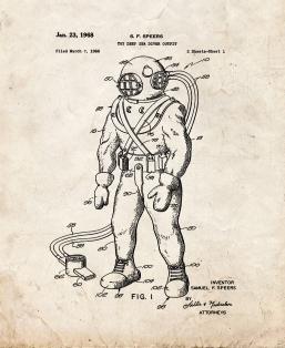 Toy Deep Sea Diver Outfit