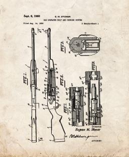Gas Operated Bolt and Carrier System Gun