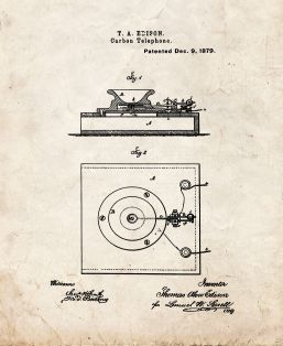 Edison Carbon-telephones
