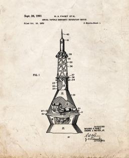 Aerial Capsule Emergency Separation Device