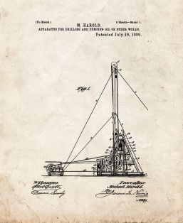 Apparatus For Drilling And Pumping Oil Or Other We...
