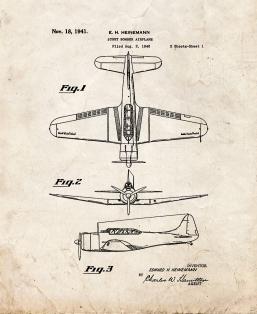Scout Bomber Airplane