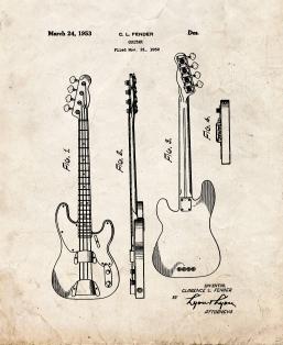 Clarence Fender Precision Bass