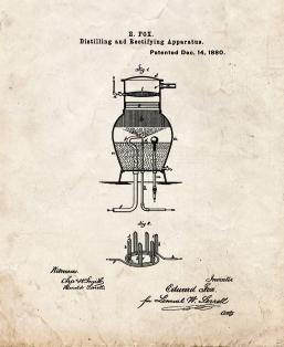 Distilling And Rectifying Apparatus