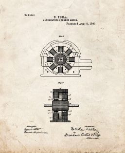 Tesla Alternating Current Motor