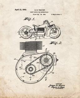 Shaft Drive For Motorcycles