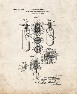 Flow Signal For Compressed Gas Tanks