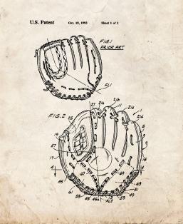 Baseball Or Softball Glove Constructed To Facilita...