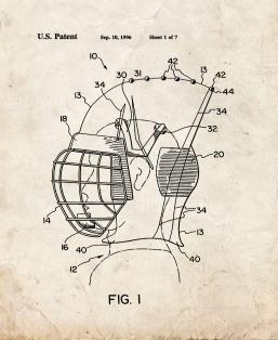 Protective Hockey Helmet